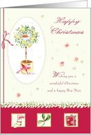 Partridge in a Pear Tree card