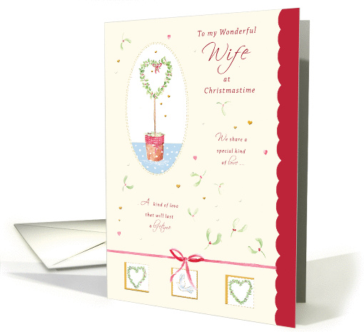 Christmas Tree wife card (316665)