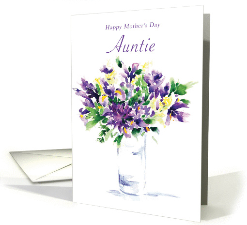 Mothers day Auntie card (339600)