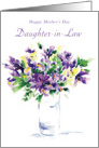 Mothers day Daughter - in - Law card