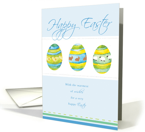 Easter Eggs Boys card (371691)