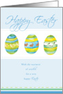 Easter Eggs Boys card