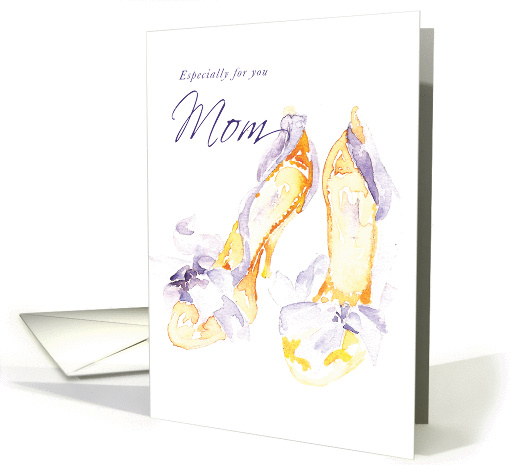 Mom shoes Birthday card (372546)