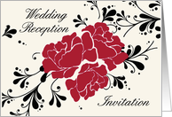 Wedding Reception Invitation card