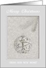 Snowflake Ornament, Merry Christmas from our new home card