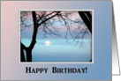 Pastel Sky, Happy Birthday! card