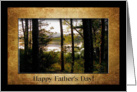 Mountain Lake Forest, Father’s Day card