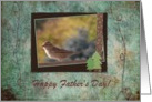 Little Bird, Father’s Day, Custom Text card