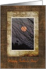 Harvest Moon, Happy Father’s Day, Custom Text card