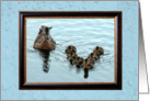 Duck Formation, Father’s day card