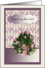 Basket of Flowers, Flower Girl card