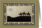 We Three Kings card