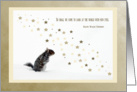 Squirrel, New years card