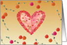 Hearts of Roses, Valentine to Wife card