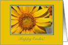 Sunflower, Happy Easter to Grandmother card