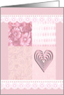 Hearts forever, First Mother’s Day card
