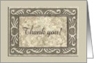 Thank you to Sister in Law for being Bridesmaid Stone look Tan Design card
