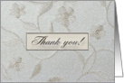 Thank you to Sister for being Bridesmaid, Tan Flowers card