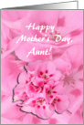 Pink Hydrangeas For Aunt on Mother’s Day card