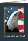 Eagle eye, 4th of July card