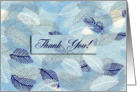 Thank you, Reader, Blue Leaves card