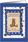 Baby Boy Bear Congratulations Daughter & Son-in-law Birth of your Son card