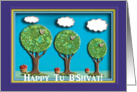 Happy Tu B’Shvat!, Trees card