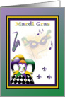 Mardi Gras card