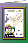 Mardi Gras card