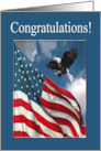 Congratulations Eagle Scout, Soaring with the Eagles card
