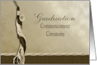 Graduation Commencement, Class of 2024, Tassel, Gold and Brown card