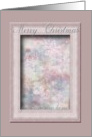 Pastel Snowflakes, Merry Christmas from our new home card