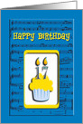 17th Birthday Cupcake card