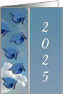 2025 Graduation Commencement Ceremony, Caps in the Clouds card