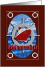 BON VOYAGE, Cruise Ship card