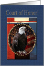 Court of Honor, Eagle & Stars, Eagle Scout Award Invitation card