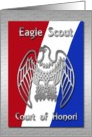 Court of Honor, Silver Eagle, Eagle Scout Award Invitation card