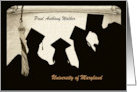2025 Tassel on Scroll, Add Your Own Text, Graduation, Gold card