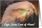 Eagle Through the Trees, Eagle Scout Court of Honor card