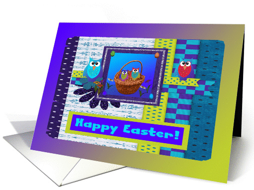 Easter Owl Easter card (1055307)