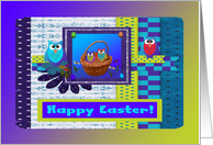 Easter Owl Easter Card