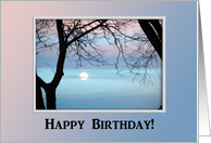 Pastel Sky, Happy Birthday! card
