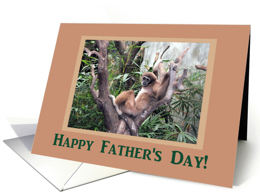 Monkey Recliner, Father's Day card (192536)
