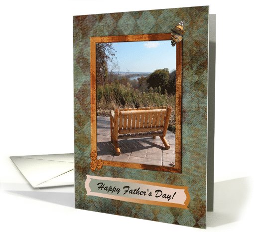 Enjoy the View, Father's day, Custom Text card (193585)