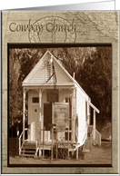 Cowboy Church!, Blank card
