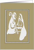 Nativity, Feliz Navidad card
