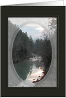 Mountain Stream, Feliz Cumpleaos card