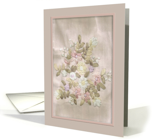 Painted Ribbons Birthday card (240042)