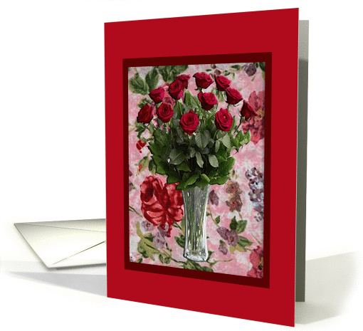 Rose Flowers, Birthday card (275806)