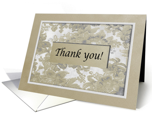 Thank you, Hairdresser, Makeup Services card (279045)